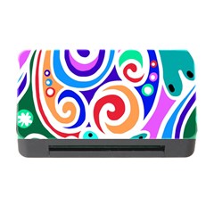 Crazy Pop Art - Doodle Circles   Memory Card Reader With Cf by ConteMonfrey