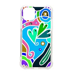 Crazy Pop Art - Doodle Hearts   Iphone 11 Pro 5 8 Inch Tpu Uv Print Case by ConteMonfrey