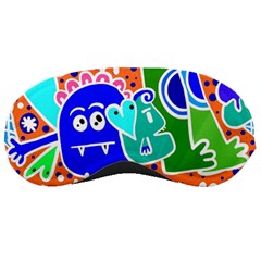 Crazy Pop Art - Doodle Buddies  Sleeping Mask