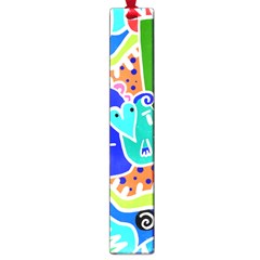 Crazy Pop Art - Doodle Buddies  Large Book Marks by ConteMonfrey