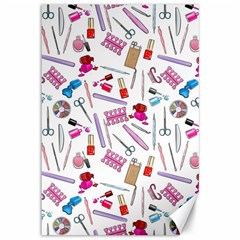 Manicure Nail Canvas 12  x 18 