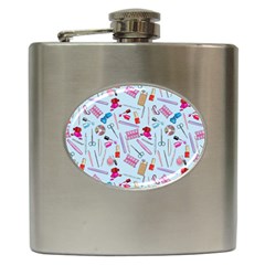 Manicure Nail Hip Flask (6 Oz) by SychEva