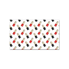 Nails Manicured Sticker Rectangular (100 Pack) by SychEva