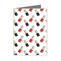 Nails Manicured Mini Greeting Card by SychEva