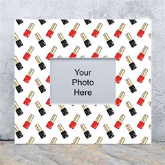 Nails Manicured White Wall Photo Frame 5  X 7  by SychEva