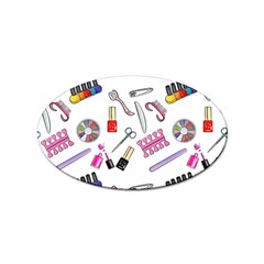 Manicure Nail Pedicure Sticker (oval)