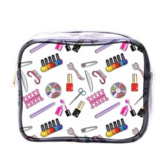 Manicure Nail Pedicure Mini Toiletries Bag (one Side) by SychEva