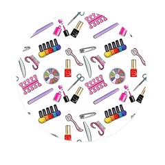 Manicure Nail Pedicure Mini Round Pill Box (pack Of 3) by SychEva