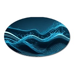 Technology Computer Background (1) Oval Magnet