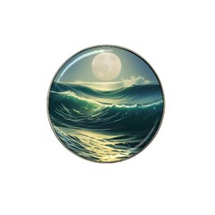 Ocean Sea Waves Tide Hat Clip Ball Marker by Simbadda