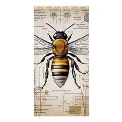 Bee Beekeeping Shower Curtain 36  X 72  (stall)  by Simbadda