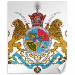 Imperial Coat Of Arms Of Iran, 1932-1979 Canvas 16  X 20 