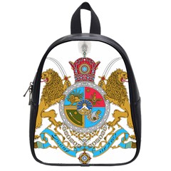 Imperial Coat Of Arms Of Iran, 1932-1979 School Bag (small) by abbeyz71
