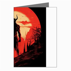 Demon Halloween Greeting Cards (Pkg of 8)