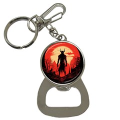 Demon Halloween Bottle Opener Key Chain