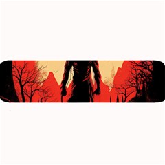 Demon Halloween Large Bar Mat