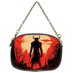 Demon Halloween Chain Purse (One Side)