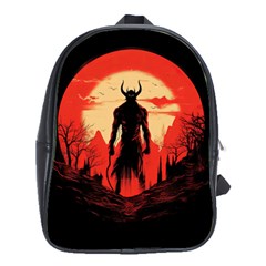 Demon Halloween School Bag (Large)