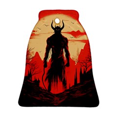 Demon Halloween Ornament (Bell)