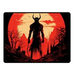 Demon Halloween Two Sides Fleece Blanket (Small) 45 x34  Blanket Front