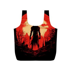 Demon Halloween Full Print Recycle Bag (S)