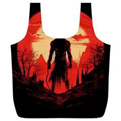 Demon Halloween Full Print Recycle Bag (XXL)