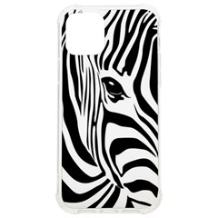 Animal Cute Pattern Art Zebra Iphone 12/12 Pro Tpu Uv Print Case by Amaryn4rt
