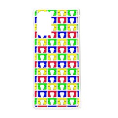 Colorful Curtains Seamless Pattern Samsung Galaxy Note 20 Tpu Uv Case by Amaryn4rt