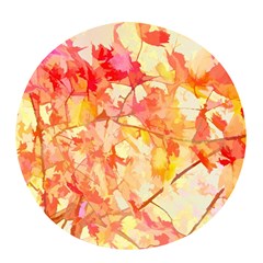 Monotype Art Pattern Leaves Colored Autumn Pop Socket