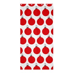 Christmas Baubles Bauble Holidays Shower Curtain 36  X 72  (stall)  by Amaryn4rt