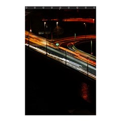 Highway Night Lighthouse Car Fast Shower Curtain 48  X 72  (small)  by Amaryn4rt