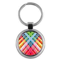 Graphics Colorful Colors Wallpaper Graphic Design Key Chain (Round)