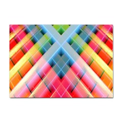 Graphics Colorful Colors Wallpaper Graphic Design Sticker A4 (100 pack)