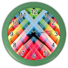 Graphics Colorful Colors Wallpaper Graphic Design Color Wall Clock