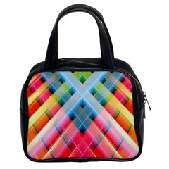 Graphics Colorful Colors Wallpaper Graphic Design Classic Handbag (Two Sides)