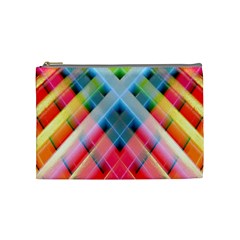 Graphics Colorful Colors Wallpaper Graphic Design Cosmetic Bag (Medium)