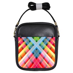 Graphics Colorful Colors Wallpaper Graphic Design Girls Sling Bag