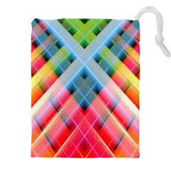 Graphics Colorful Colors Wallpaper Graphic Design Drawstring Pouch (4XL)