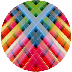 Graphics Colorful Colors Wallpaper Graphic Design UV Print Round Tile Coaster