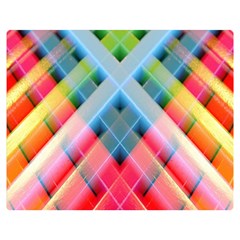 Graphics Colorful Colors Wallpaper Graphic Design Premium Plush Fleece Blanket (Medium)