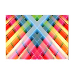 Graphics Colorful Colors Wallpaper Graphic Design Crystal Sticker (A4)