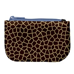 Giraffe Animal Print Skin Fur Large Coin Purse by Amaryn4rt