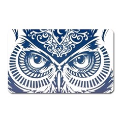 Owl Magnet (rectangular) by Amaryn4rt