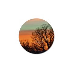 Twilight Sunset Sky Evening Clouds Golf Ball Marker (10 Pack) by Amaryn4rt