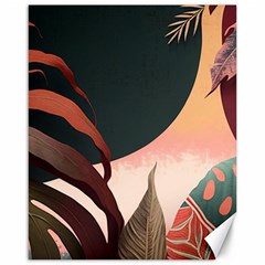 Leaves Foliage Plants Canvas 16  X 20 