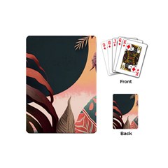 Leaves Foliage Plants Playing Cards Single Design (mini) by Ravend