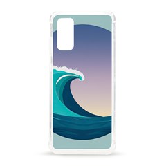 Tsunami Tidal Wave Wave Minimalist Ocean Sea 4 Samsung Galaxy S20 6 2 Inch Tpu Uv Case by Wegoenart