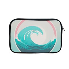 Tidal Wave Ocean Sea Tsunami Wave Minimalist Apple Macbook Pro 13  Zipper Case by Wegoenart