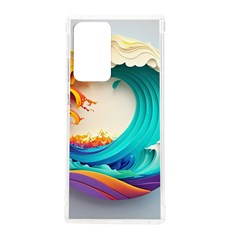 Tsunami Tidal Wave Wave Minimalist Ocean Sea 3 Samsung Galaxy Note 20 Ultra Tpu Uv Case