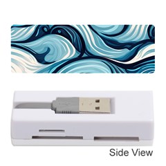 Pattern Ocean Waves Arctic Ocean Blue Nature Sea Memory Card Reader (stick) by Wegoenart